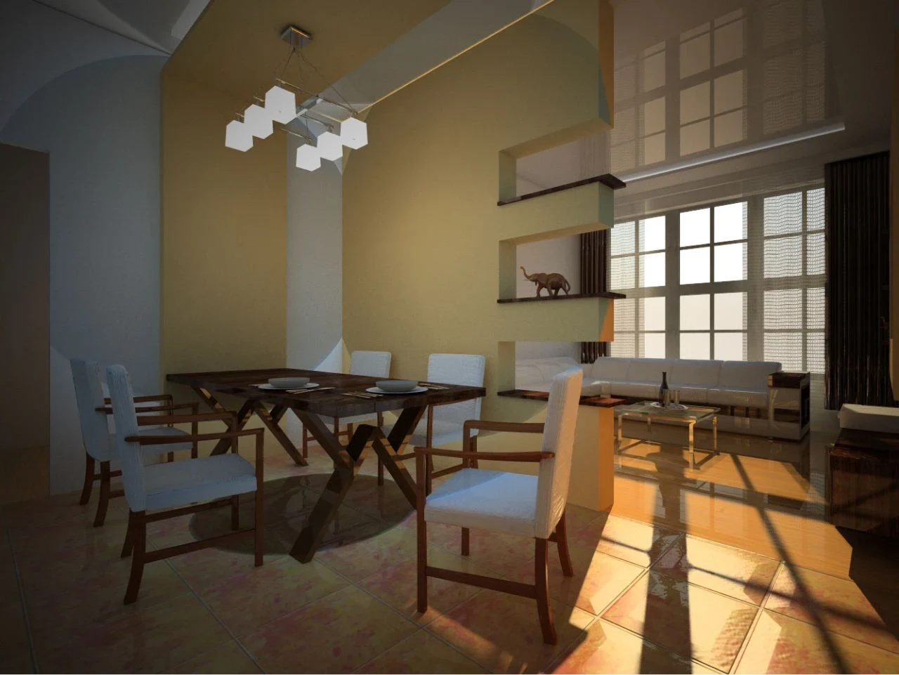 3-комнатная квартира в современном стиле