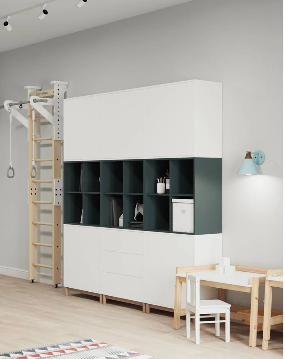 Двухкомнатная квартира для семьи с двумя детьми