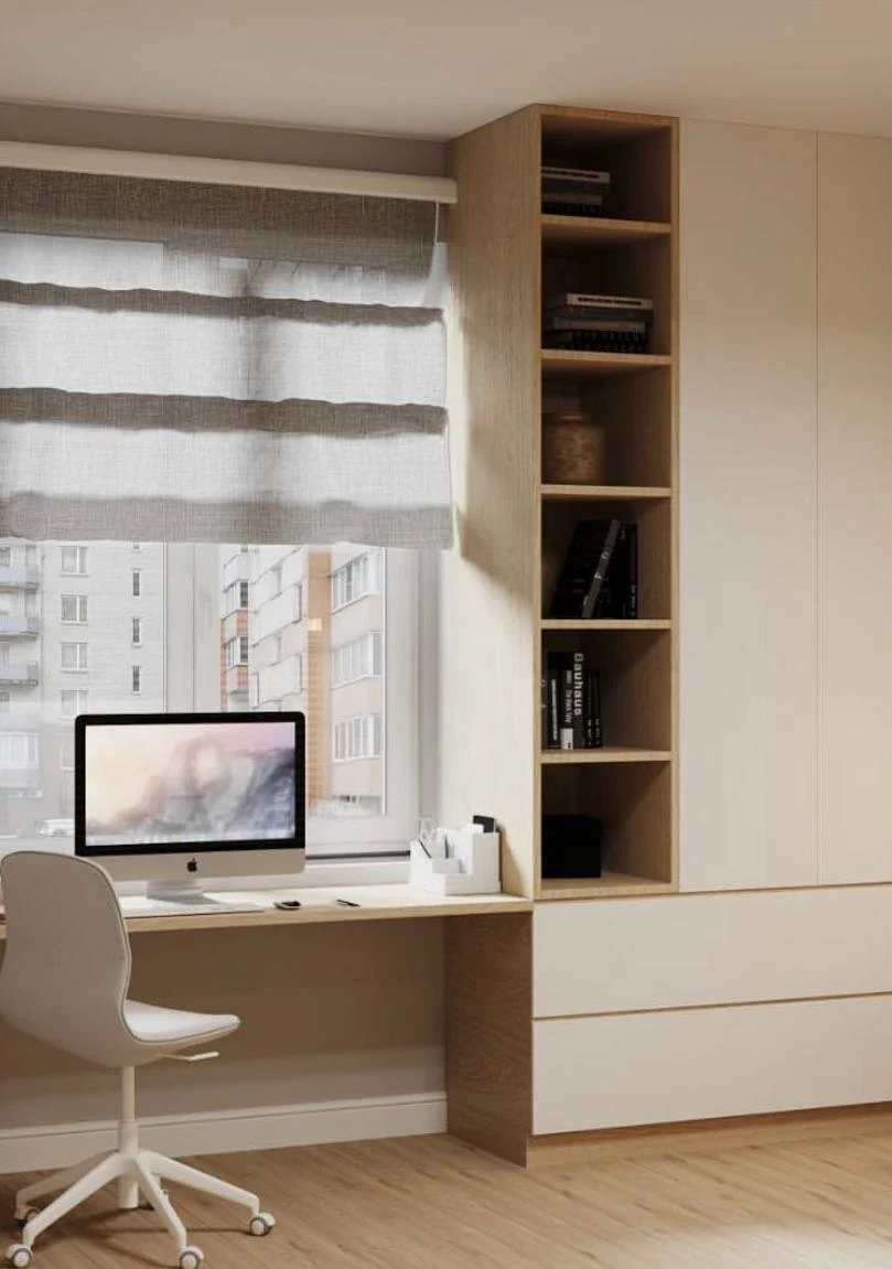 Двухкомнатная квартира для семьи с двумя детьми