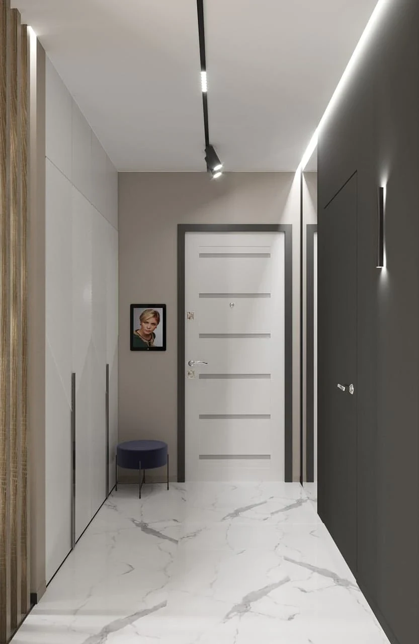 АТМОСФЕРНЫЙ ПРОЕКТ ИНТЕРЬЕРА С ЯРКИМИ АКЦЕНТАМИ