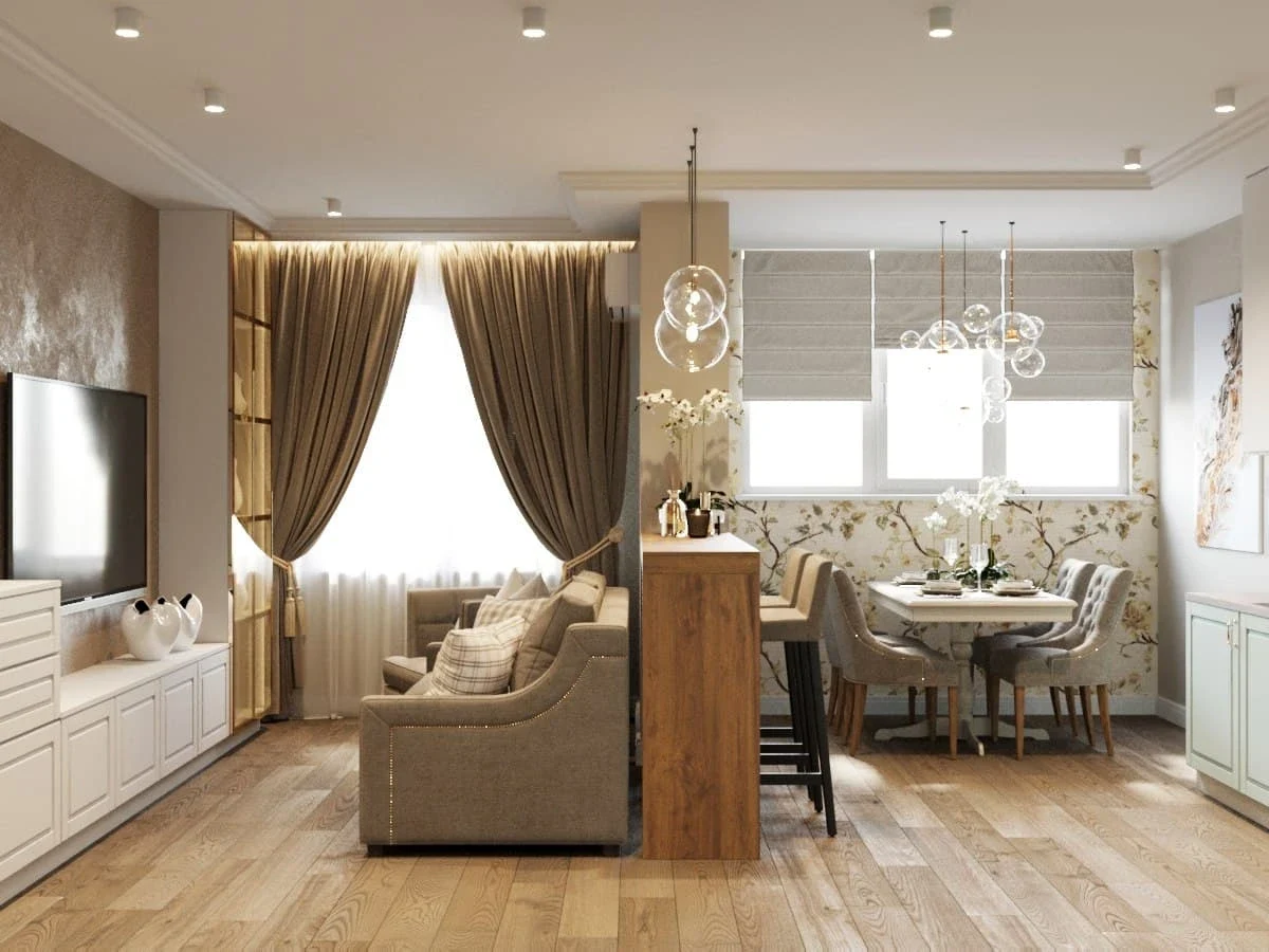 ДИЗАЙН-ПРОЕКТ СПАЛЬНИ В ЛАКОНИЧНОМ СТИЛЕ