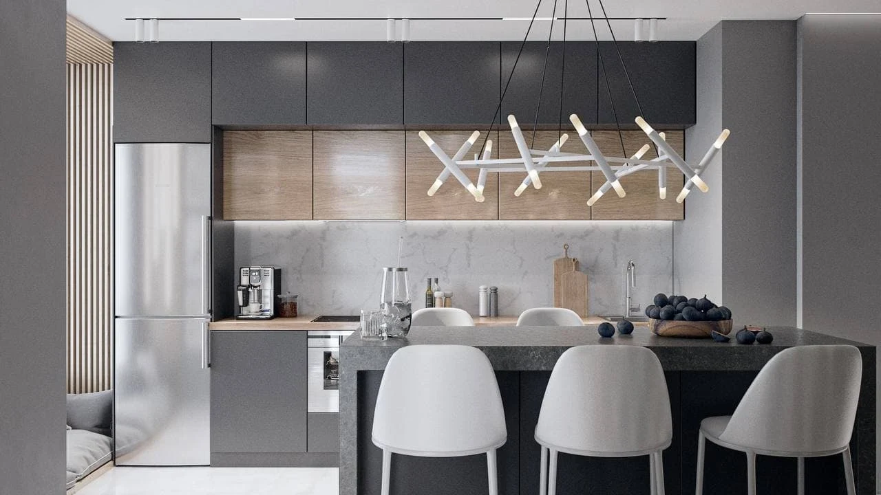 ДИЗАЙН-ПРОЕКТ КВАРТИРЫ С НЕЙТРАЛЬНОЙ ЦВЕТОВОЙ ГАММОЙ