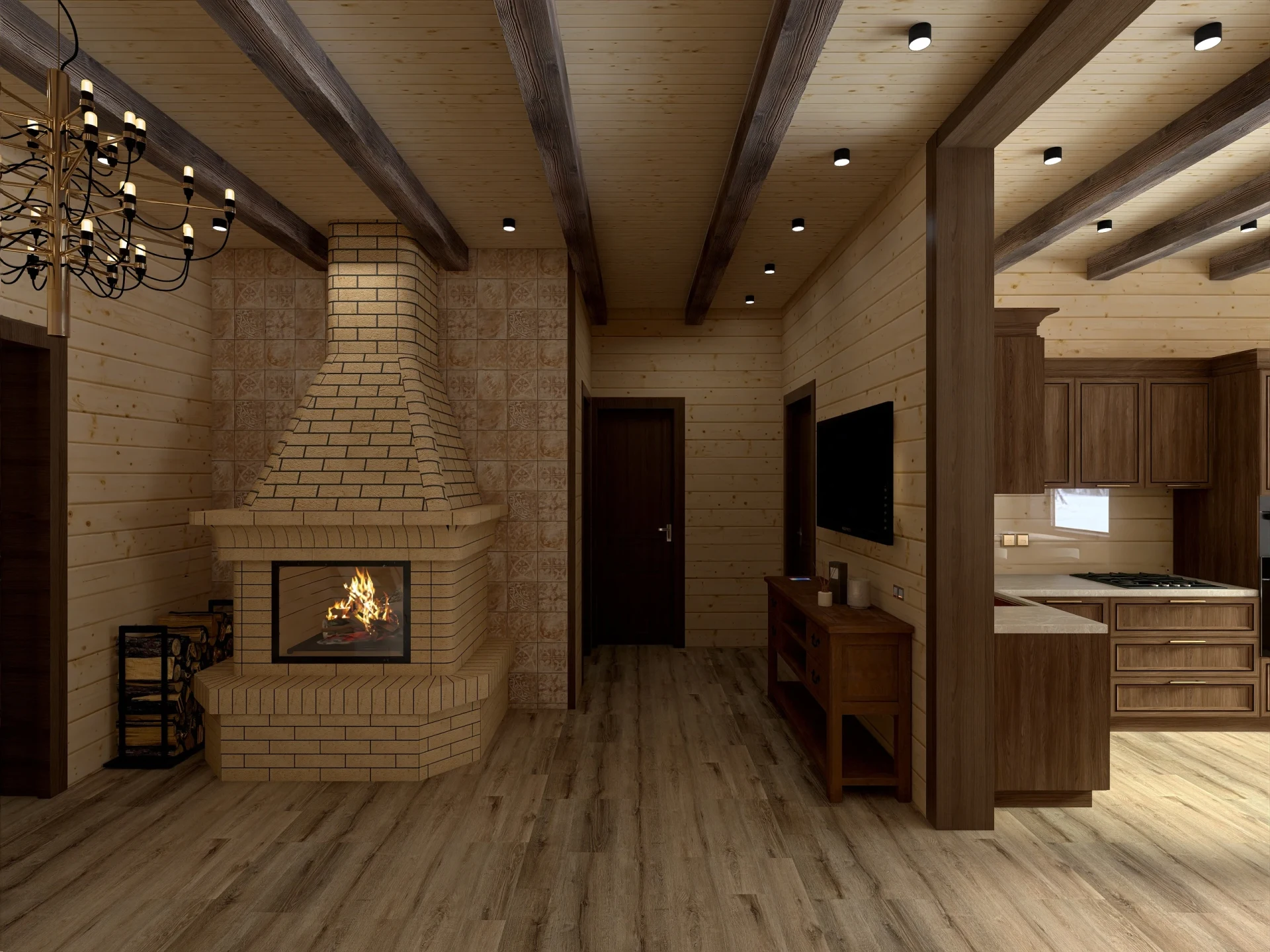 Проект дома в Верхних Рудицах