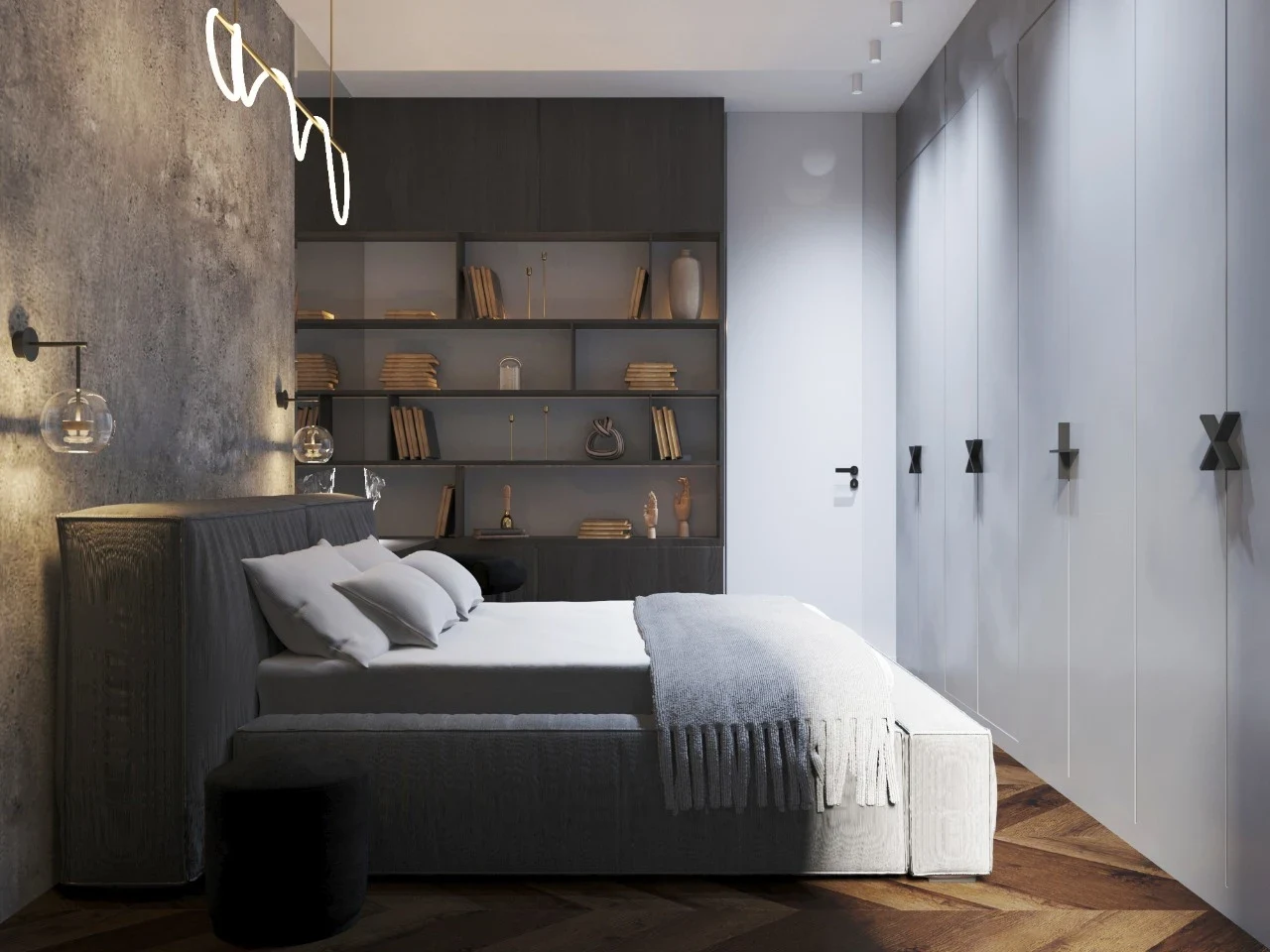 МИНИМАЛИСТИЧНАЯ КВАРТИРА ДЛЯ СЕМЬИ С 2-МЯ ДЕТЬМИ