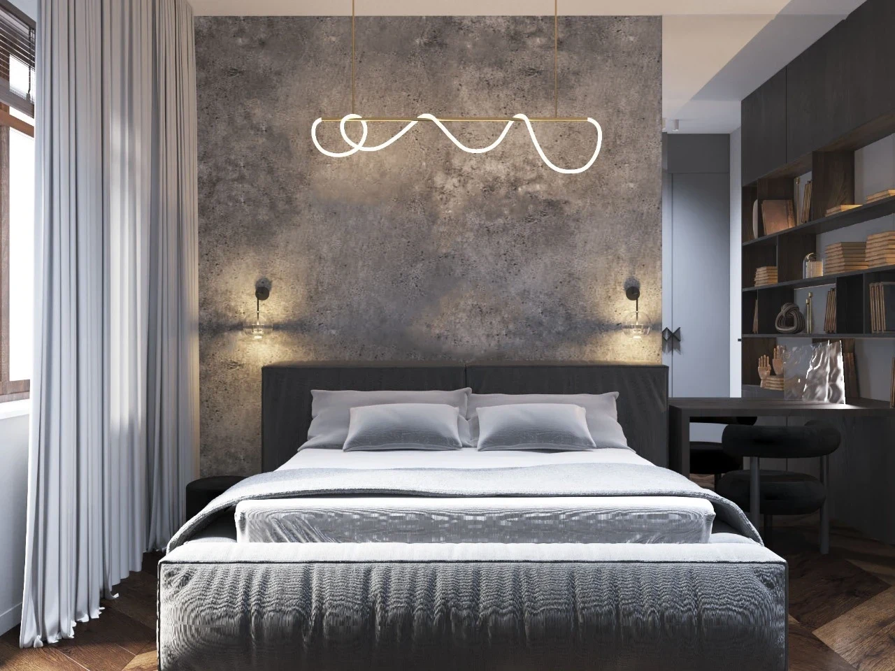 МИНИМАЛИСТИЧНАЯ КВАРТИРА ДЛЯ СЕМЬИ С 2-МЯ ДЕТЬМИ