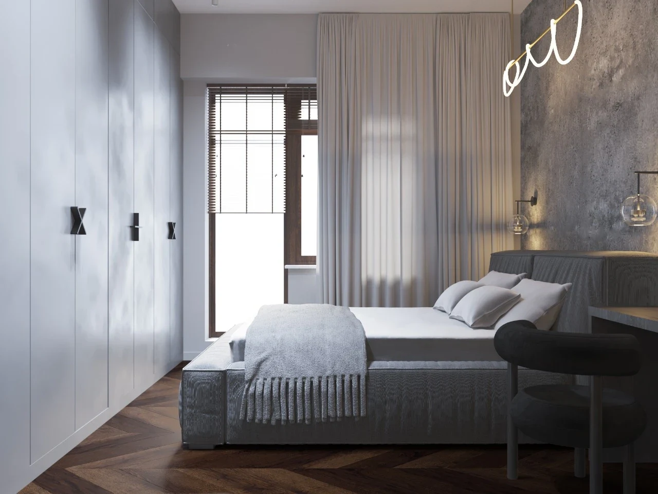 МИНИМАЛИСТИЧНАЯ КВАРТИРА ДЛЯ СЕМЬИ С 2-МЯ ДЕТЬМИ