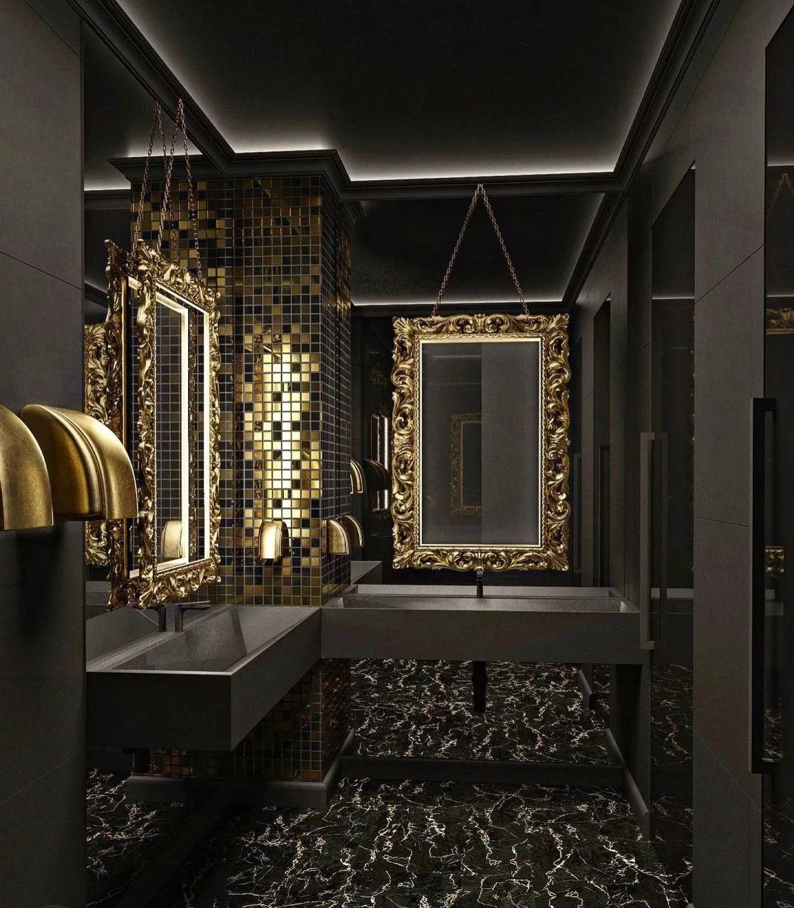 Санузел в ресторане