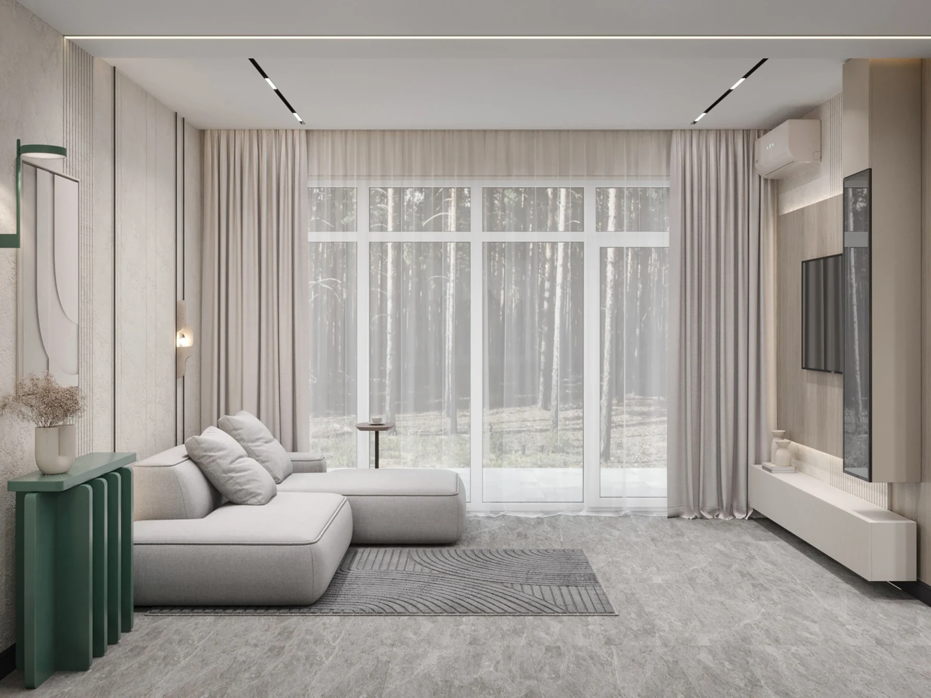 Кухня - Гостиная