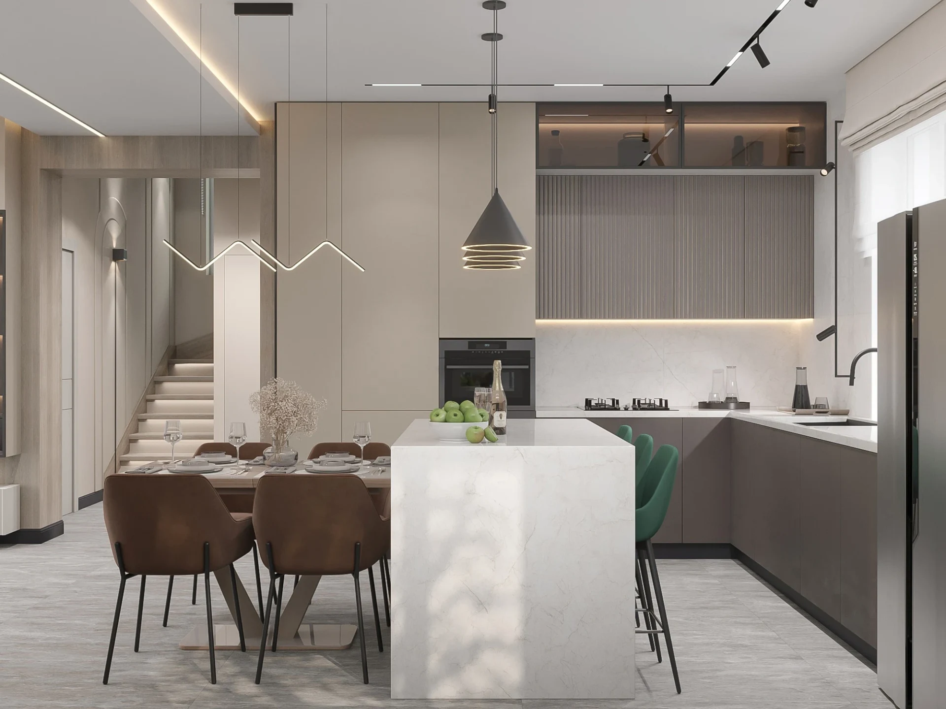 Кухня - Гостиная