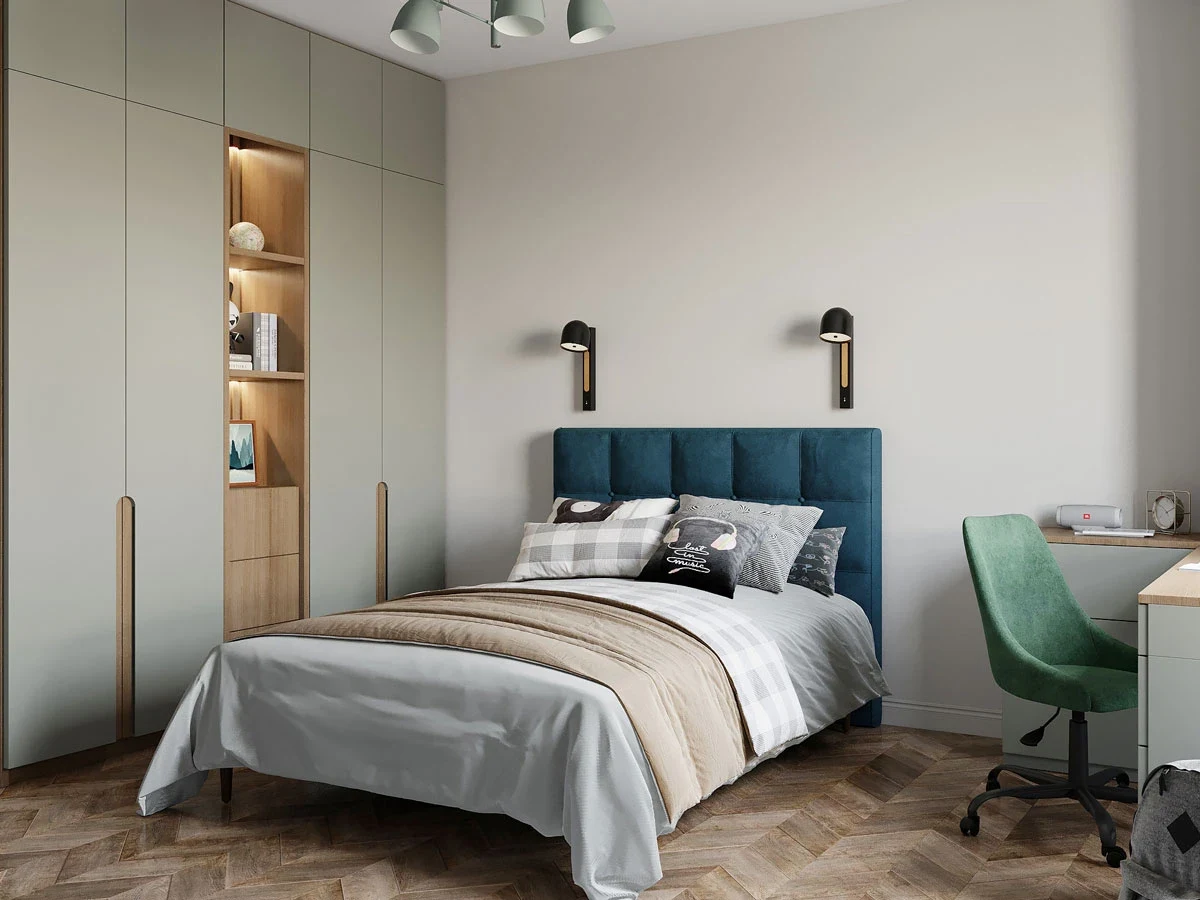 ЖК Уютный. Трехкомнатная. Современная классика