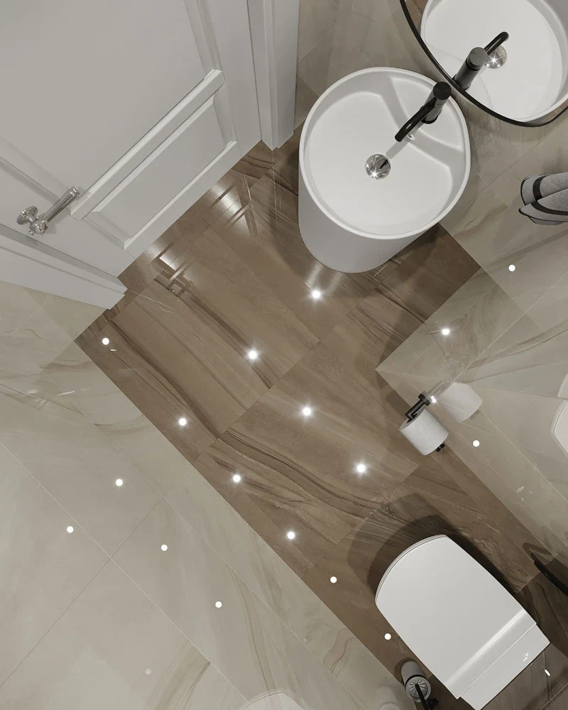 ЖК Уютный. Трехкомнатная. Современная классика