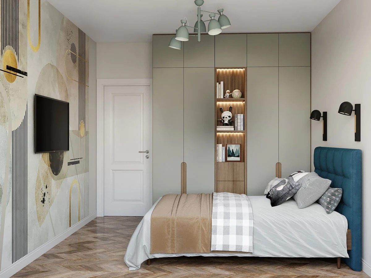 ЖК Уютный. Трехкомнатная. Современная классика