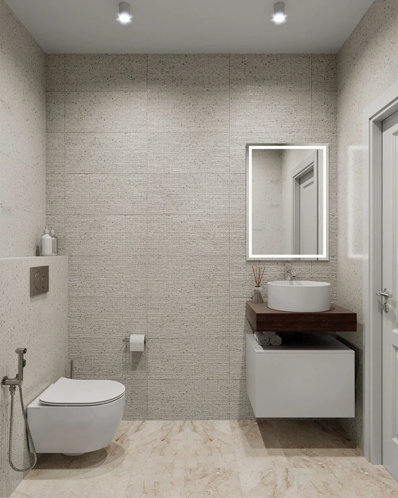 ЖК Уютный. Трехкомнатная. Современная классика