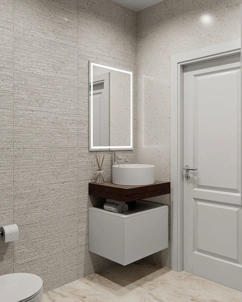 ЖК Уютный. Трехкомнатная. Современная классика