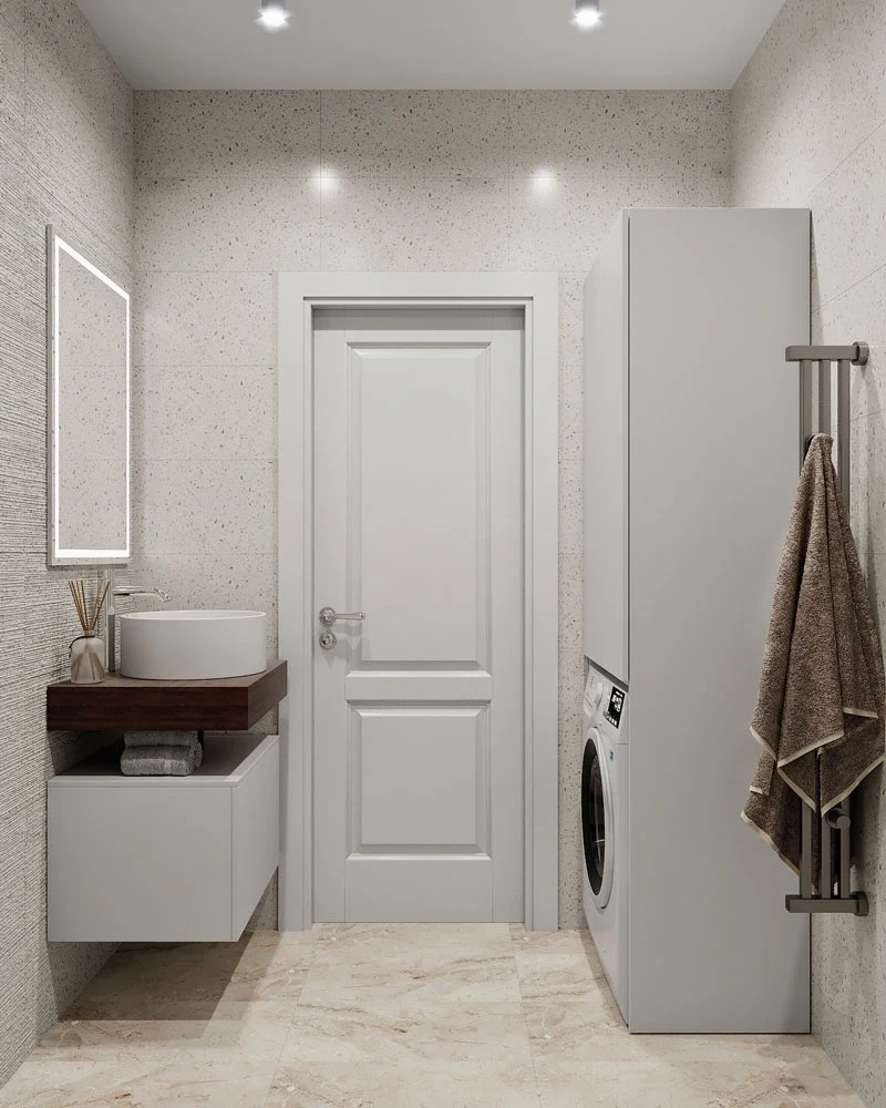 ЖК Уютный. Трехкомнатная. Современная классика