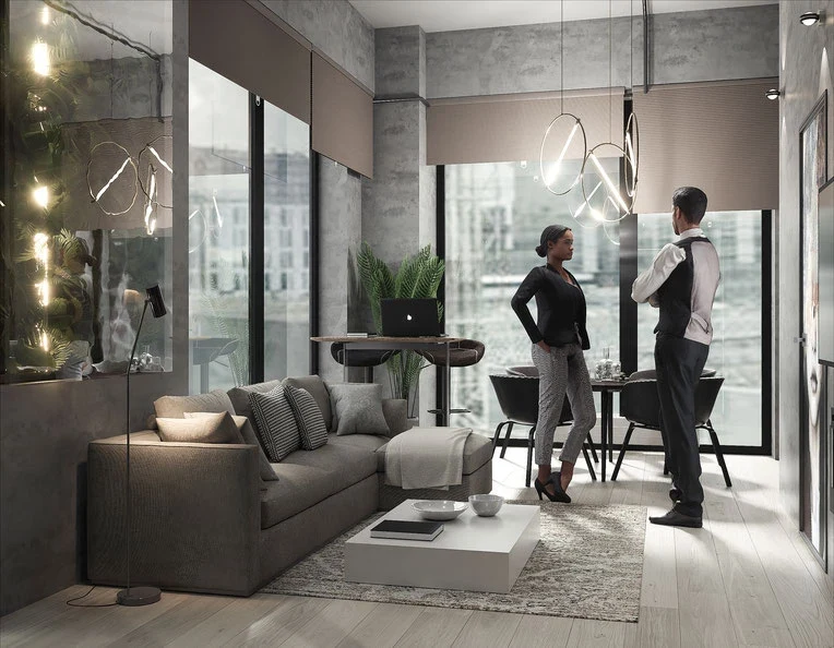 Апартаменты 25 м2