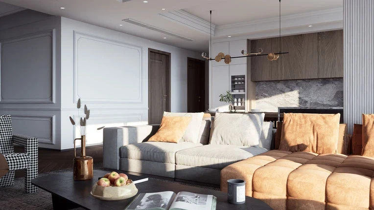 Дизайн интерьера квартиры ЖК ВТБ Арена парк