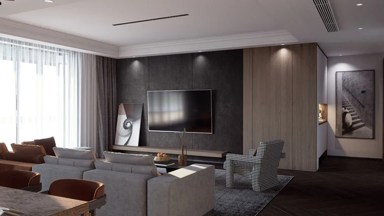 Дизайн интерьера квартиры ЖК ВТБ Арена парк