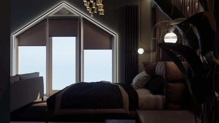 Интерьер квартиры холостяка