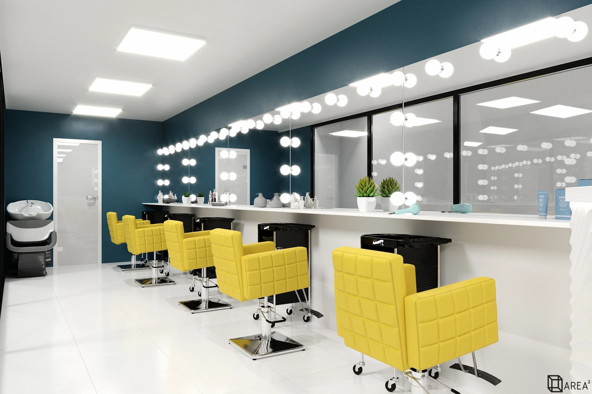 ПАРИКМАХЕРСКАЯ В МОРСКОМ КОНТЕЙНЕРЕ