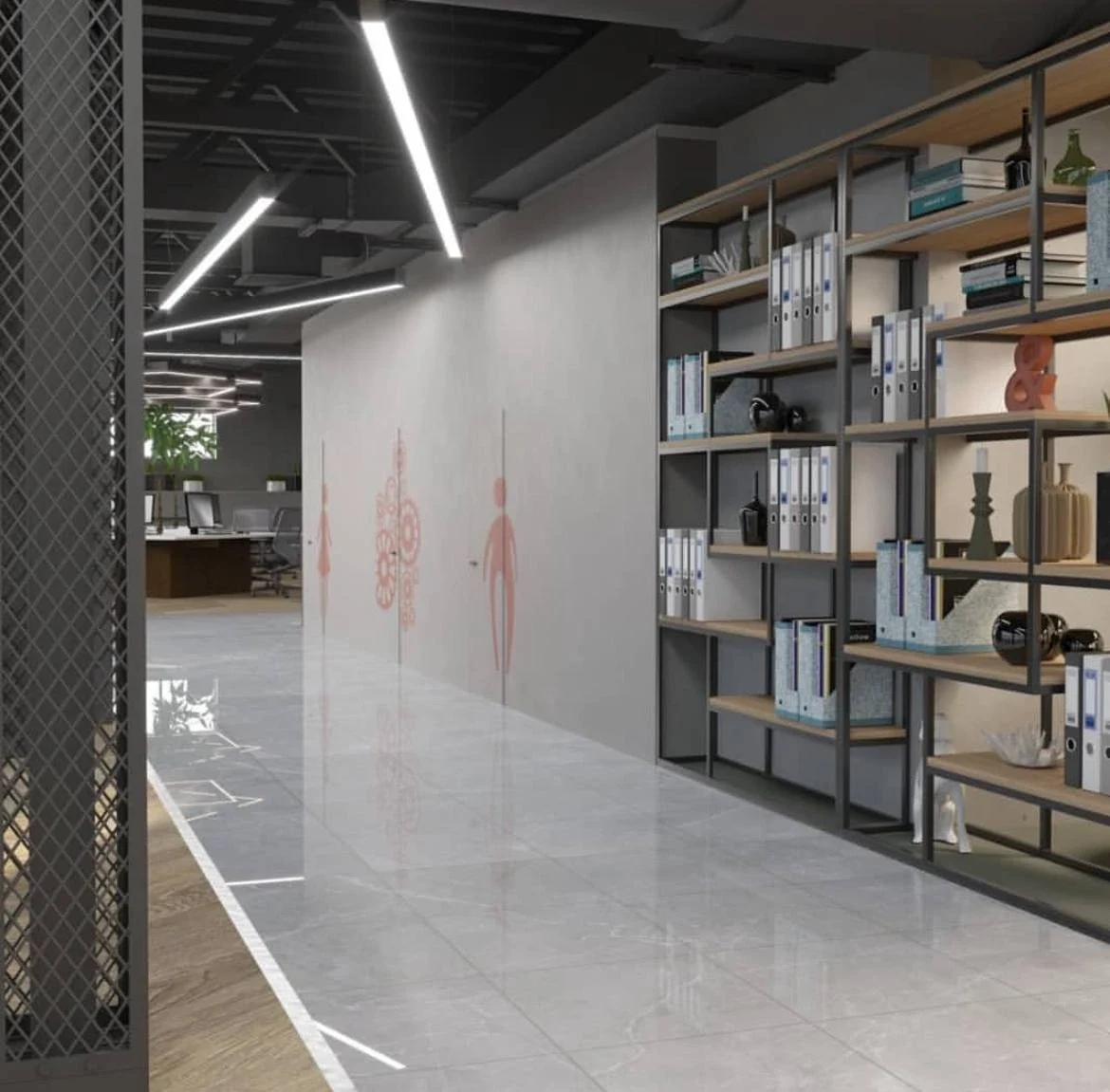 Дизайн Open Space в стиле лофт