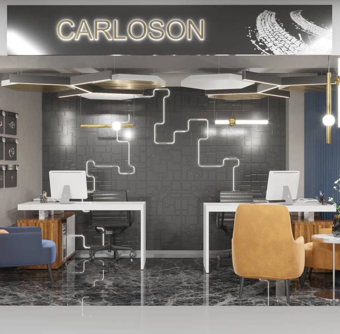 Дизайн офиса Carloson