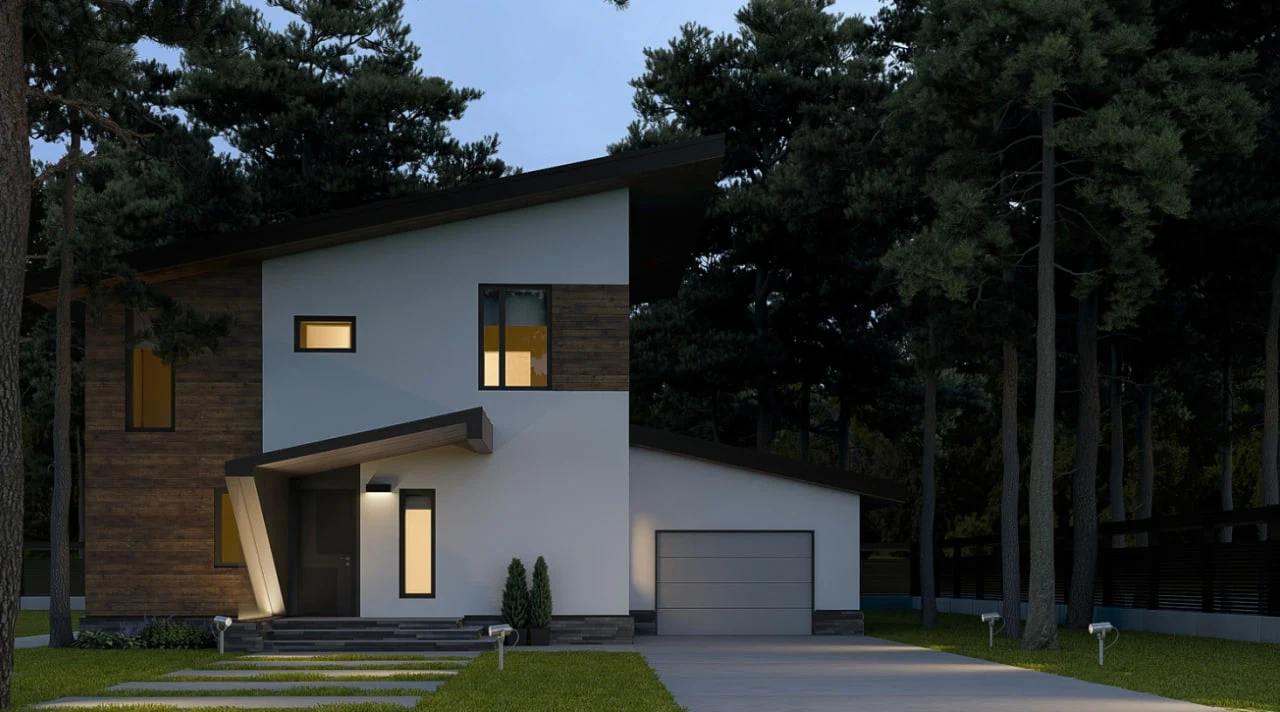 Private house for a small family