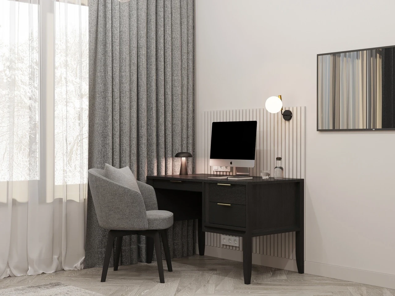 Спальня в загородном доме