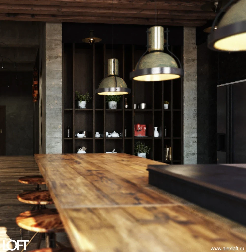 Лофт интерьер в Челябинске