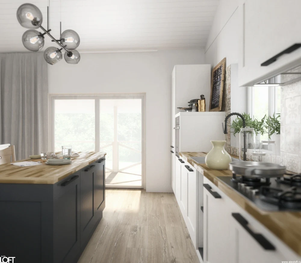 Дизайн интерьера в каркасном доме