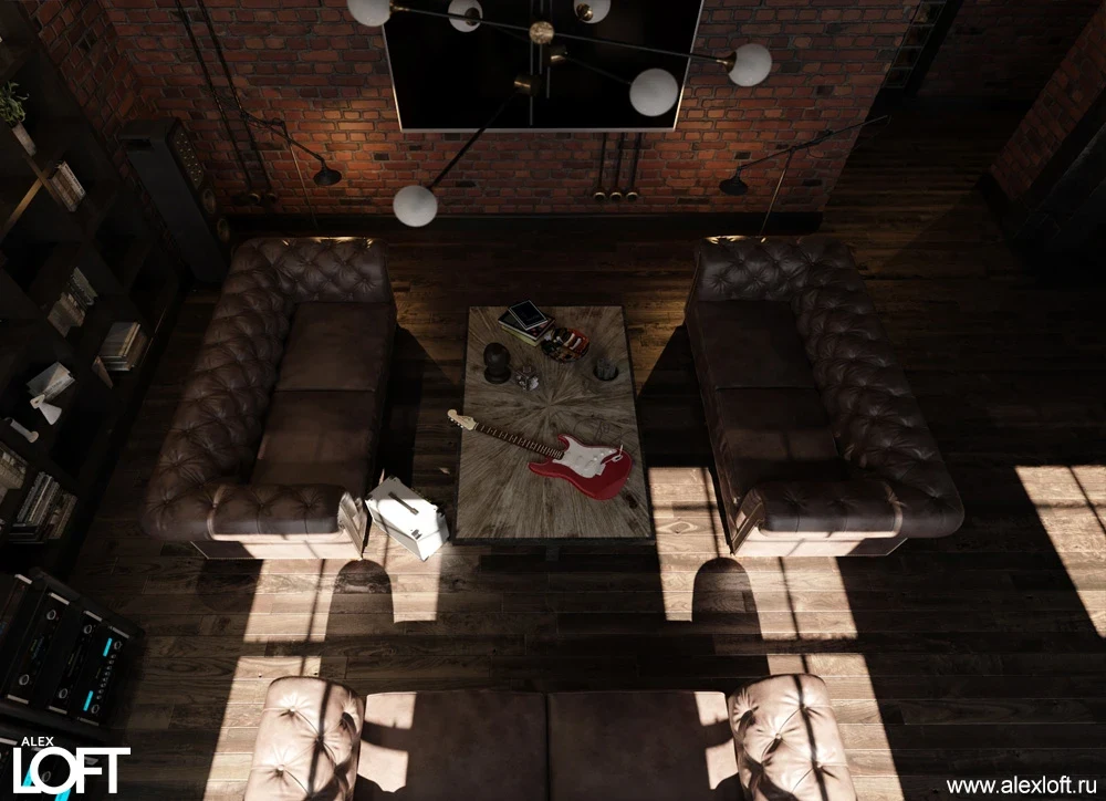 Центр Питера, современный лофт