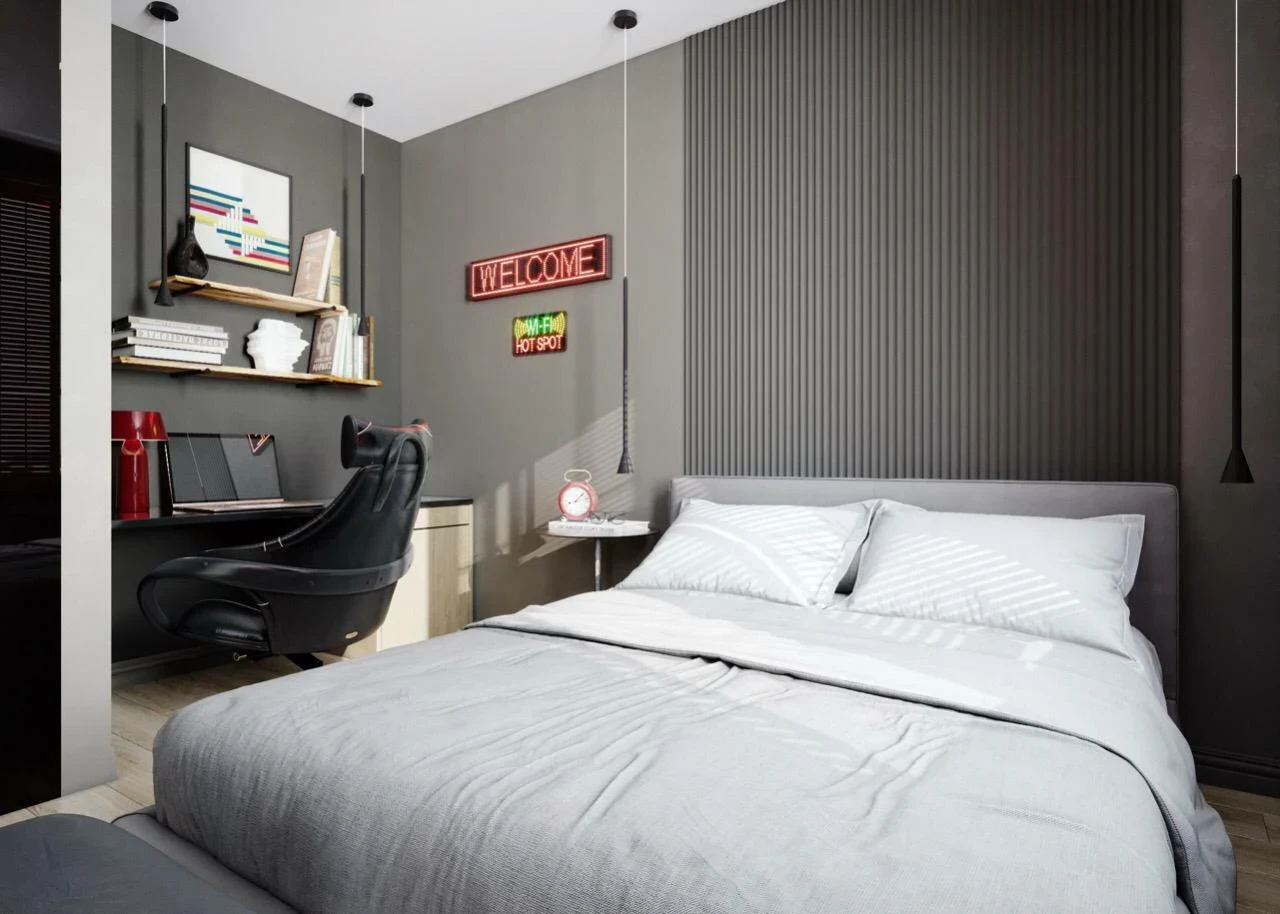 СМАРТ-КВАРТИРА В СТИЛЕ ЛОНДОНСКОЕ МЕТРО