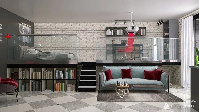 Как превратить небольшую однушку в стильный просторный лофт?