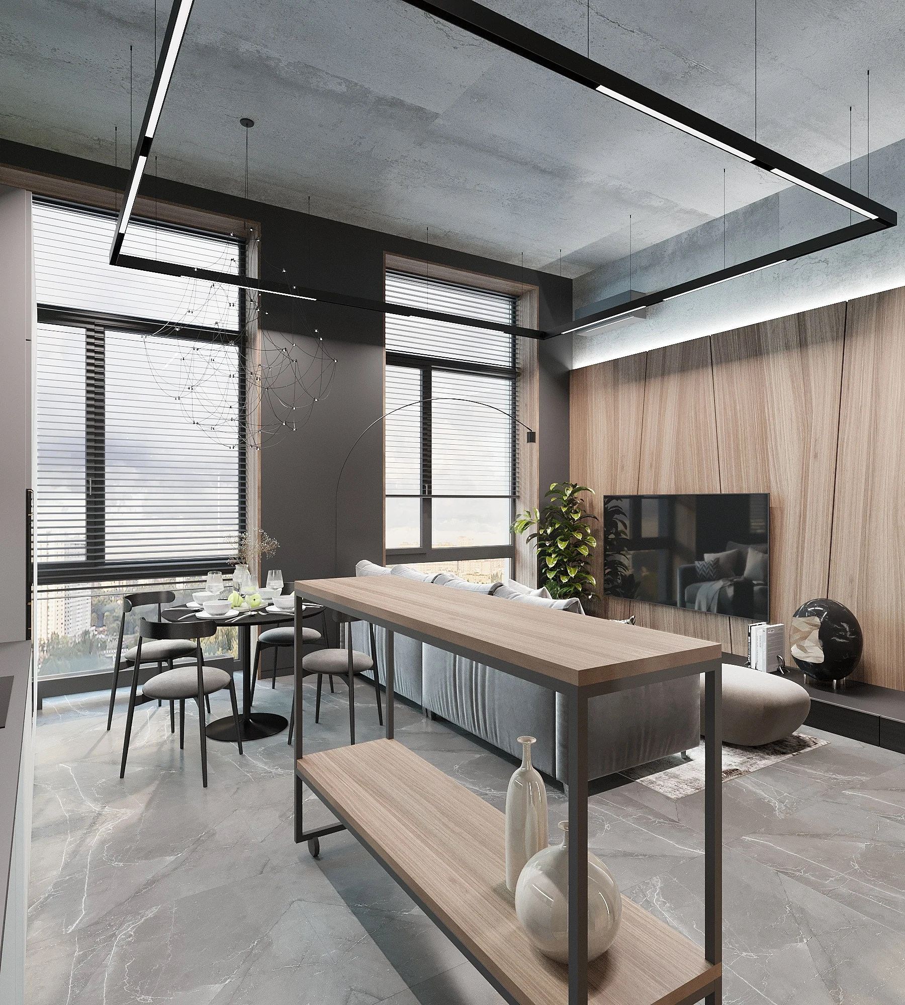 Квартира в новостройке со вторыйм уровнем