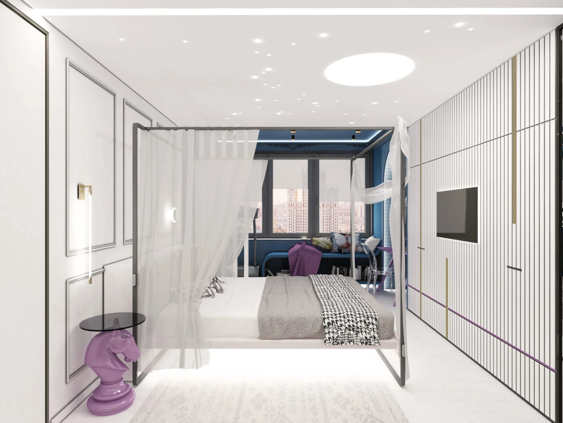 Квартира вторичка для девушки на Новом арбате