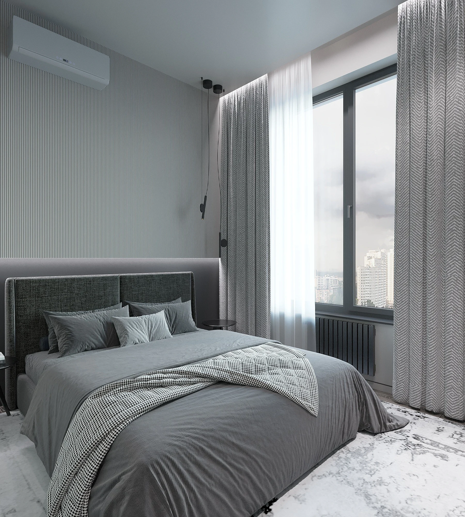 Квартира молодого человека в ЖК "Левел Стрешнево"