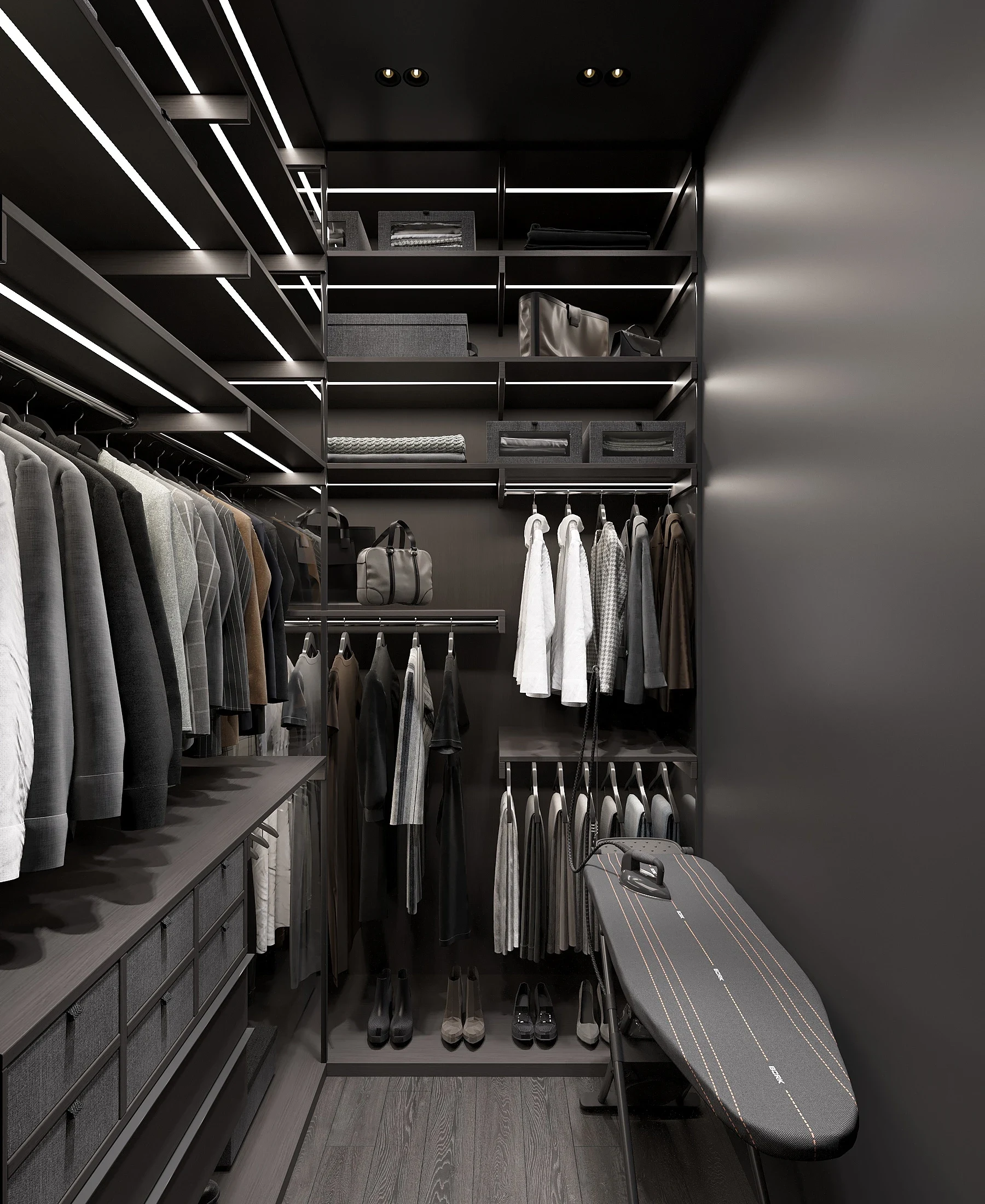 Квартира молодого человека в ЖК "Левел Стрешнево"