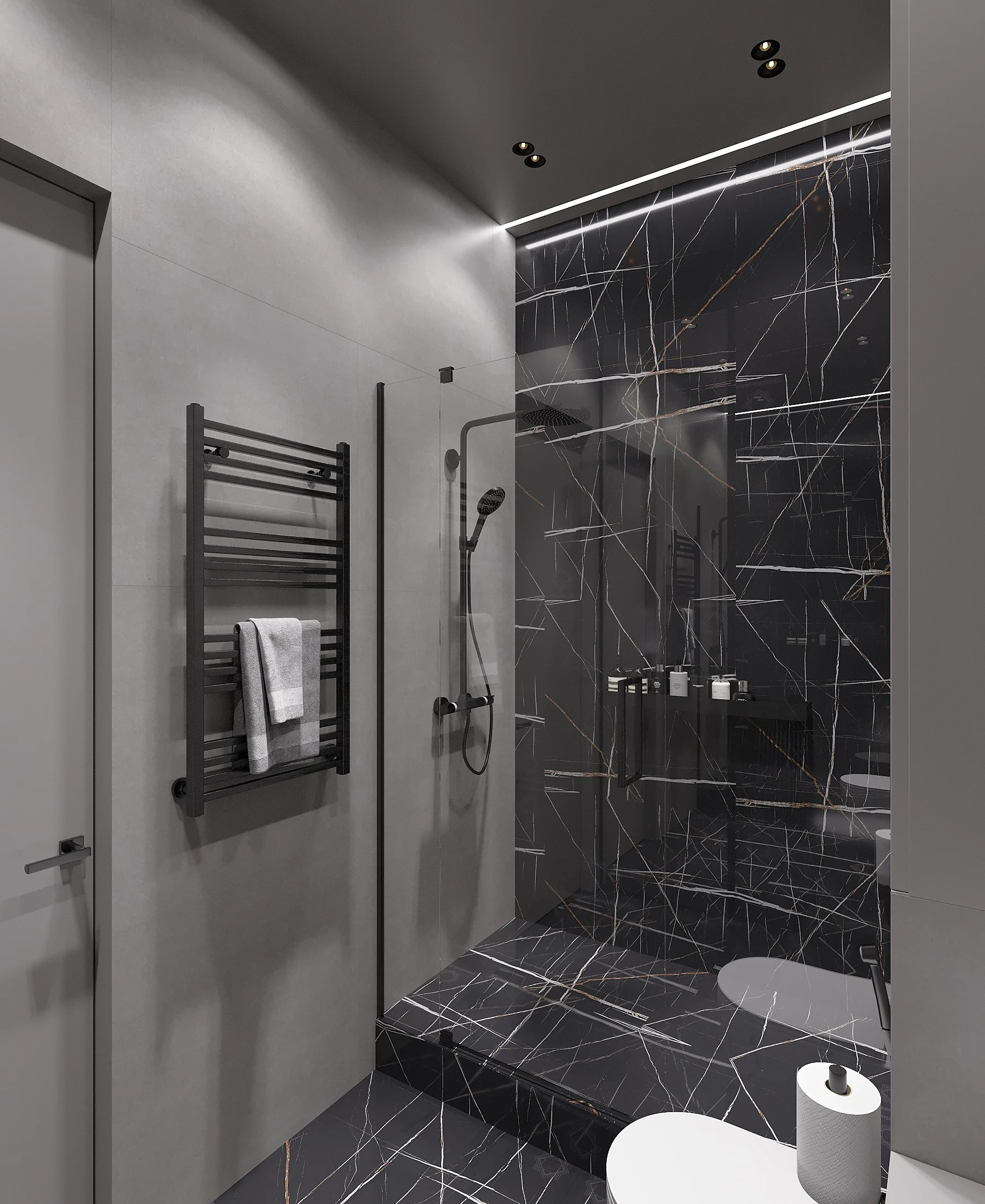 Квартира молодого человека в ЖК "Левел Стрешнево"