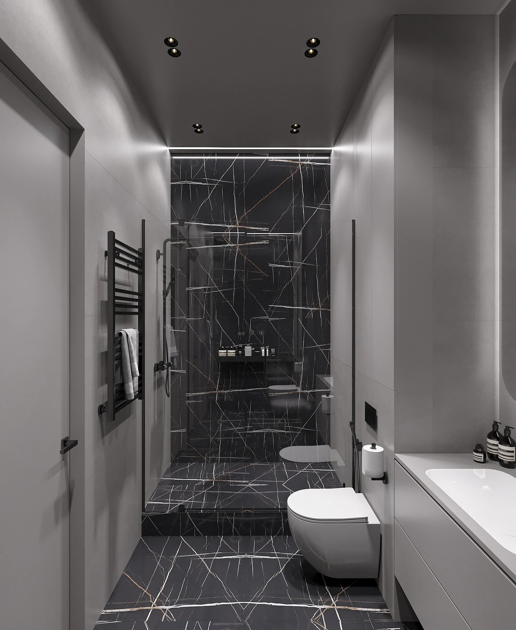 Квартира молодого человека в ЖК "Левел Стрешнево"