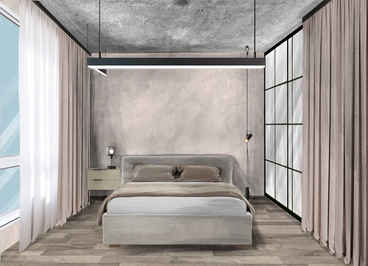 Дизайн интерьера квартиры в стиле Индастриал