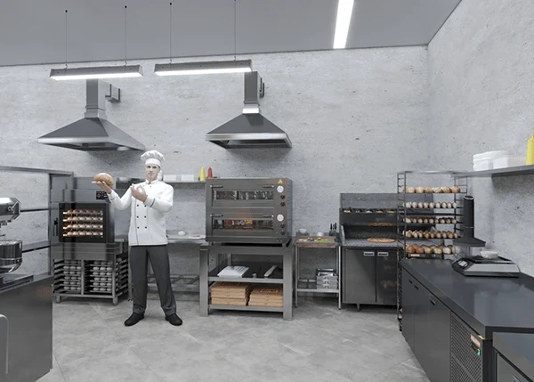 ВИЗУАЛИЗАЦИЯ ПРЕДПРИЯТИЯ ПЕКАРНИ