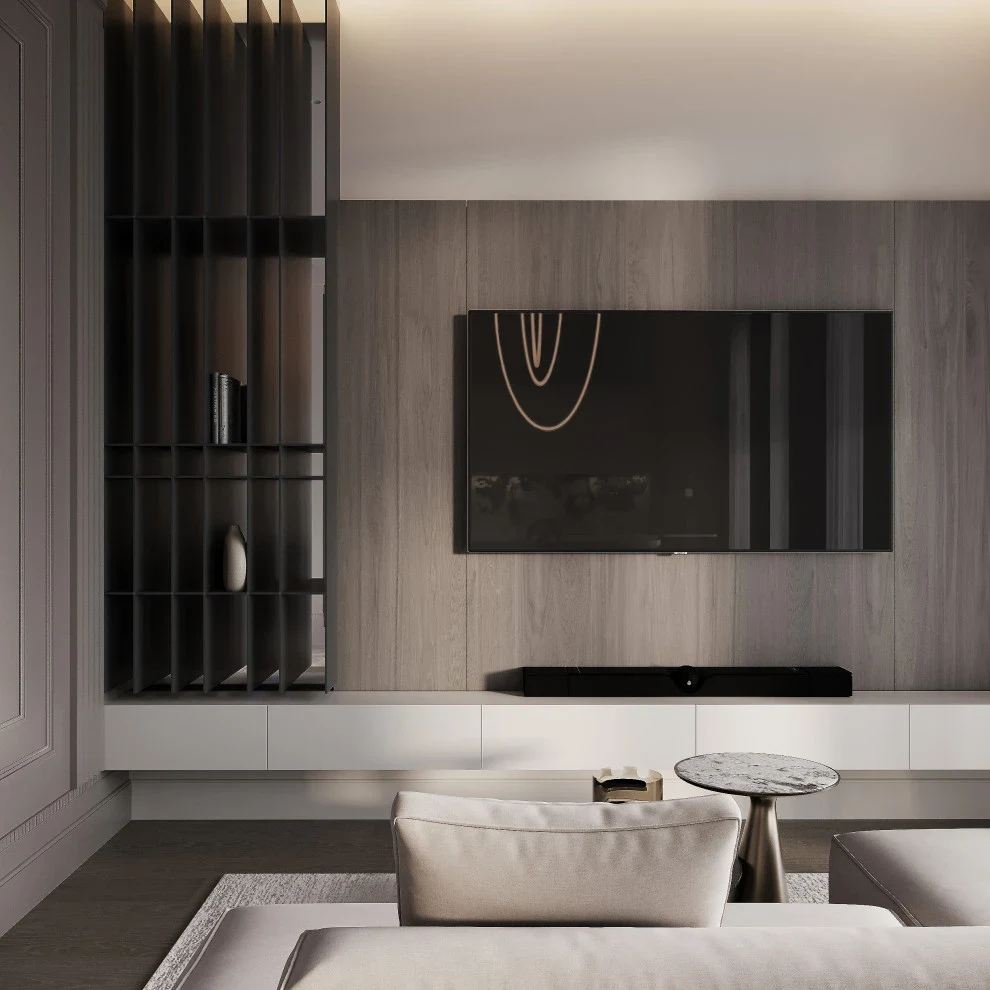 Интерьер кухни-гостиной