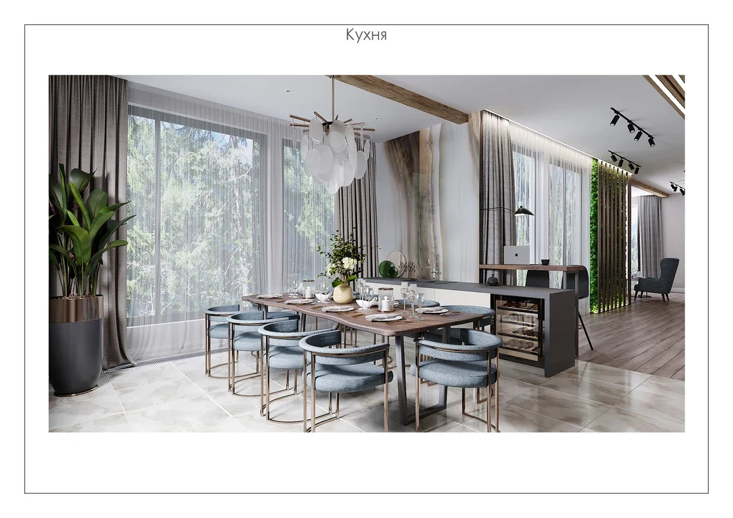 Кухня в доме