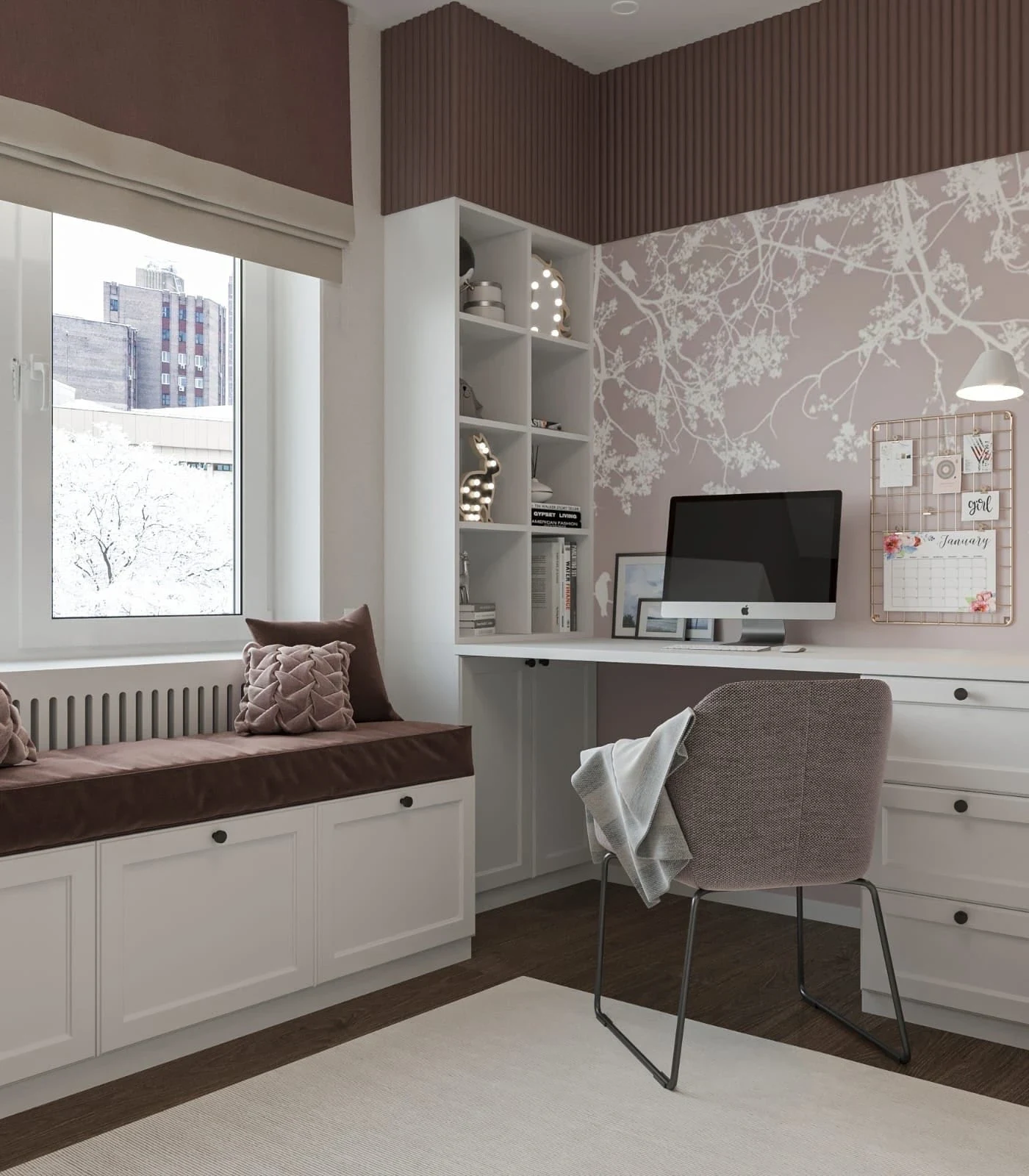 Дизайн детской для прекрасной леди