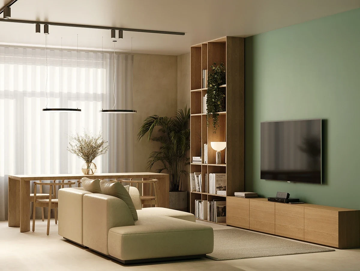 Modern interior design and visualisation