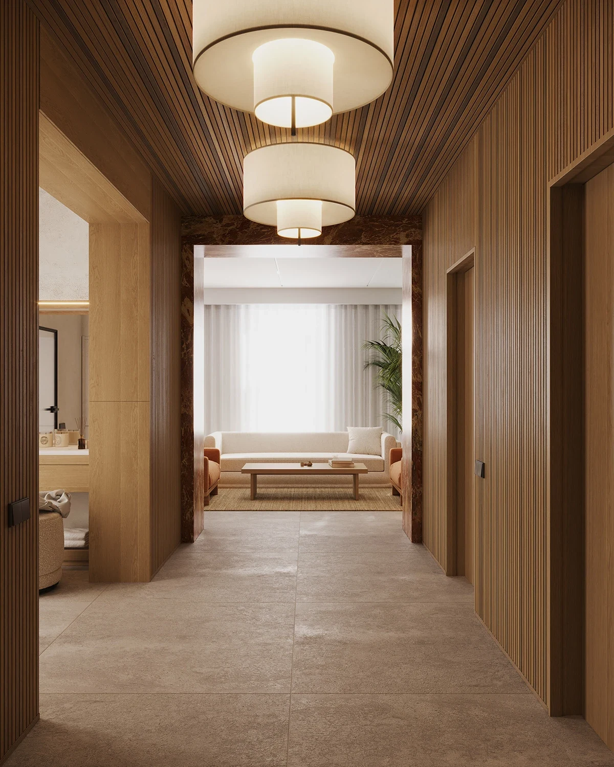 Lounde zone in a private house