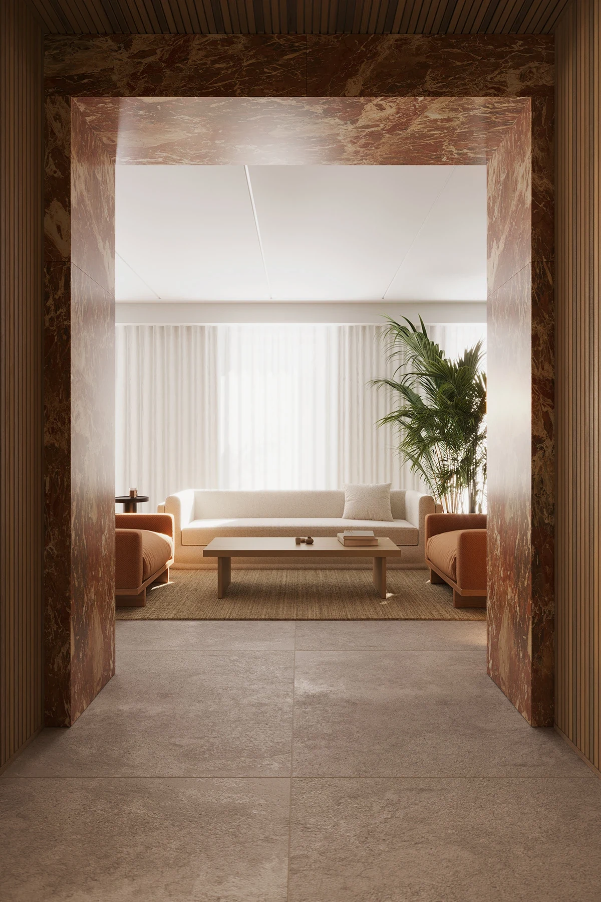 Lounde zone in a private house