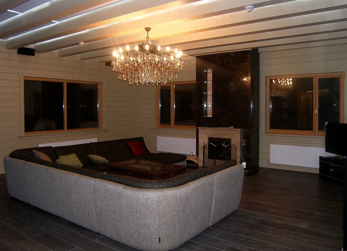 Коттедж реконструкция и интерьер