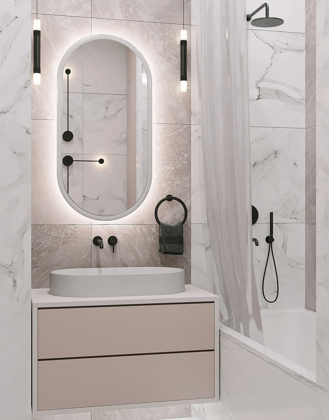 MASTER BATHROOM+LAUNDRY ROOM