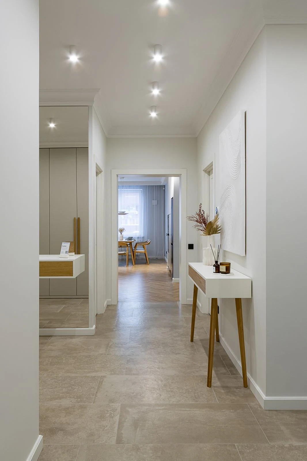 Квартира в светлых тонах